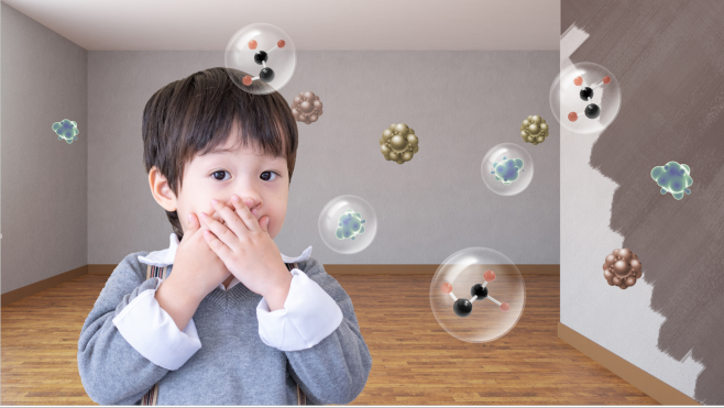 告別甲醛焦慮！百適涂無機涂料守護家人呼吸健康