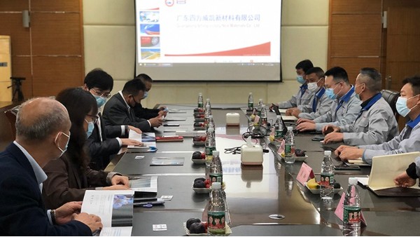 熱烈歡迎興發(fā)鋁業(yè)、聯(lián)塑集團來訪參觀指導